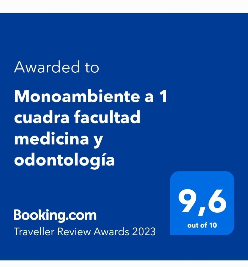 Monoambiente a 1 cuadra facultad medicina y odontología Apartamento Rosário Exterior foto